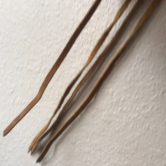 Native American Vibe Suede Mandela Beaded Fringe Tie Belt - Picture 10 of 16